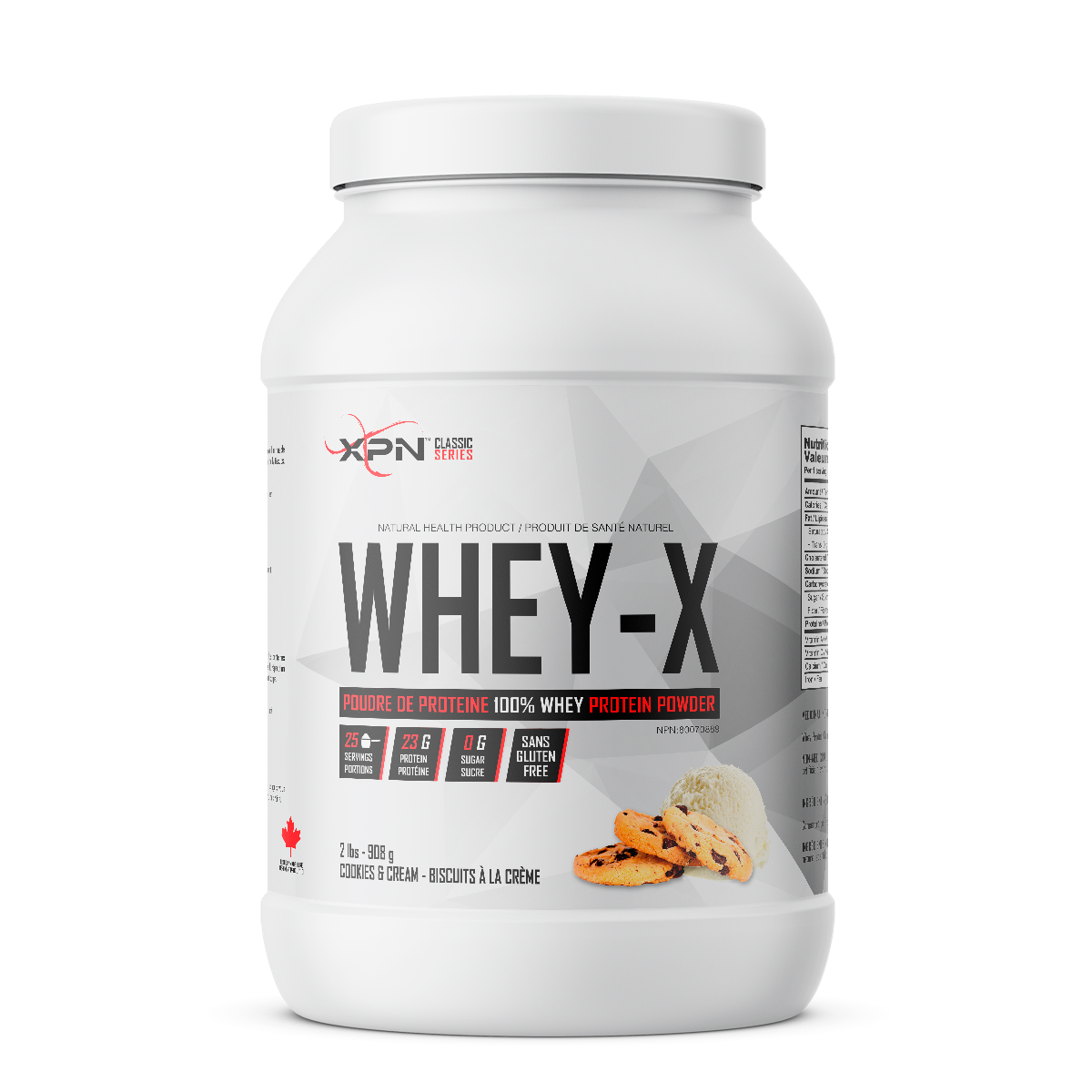 Whey-X - La formule de concentré de protéines de petit-lait la plus populaire chez XPN