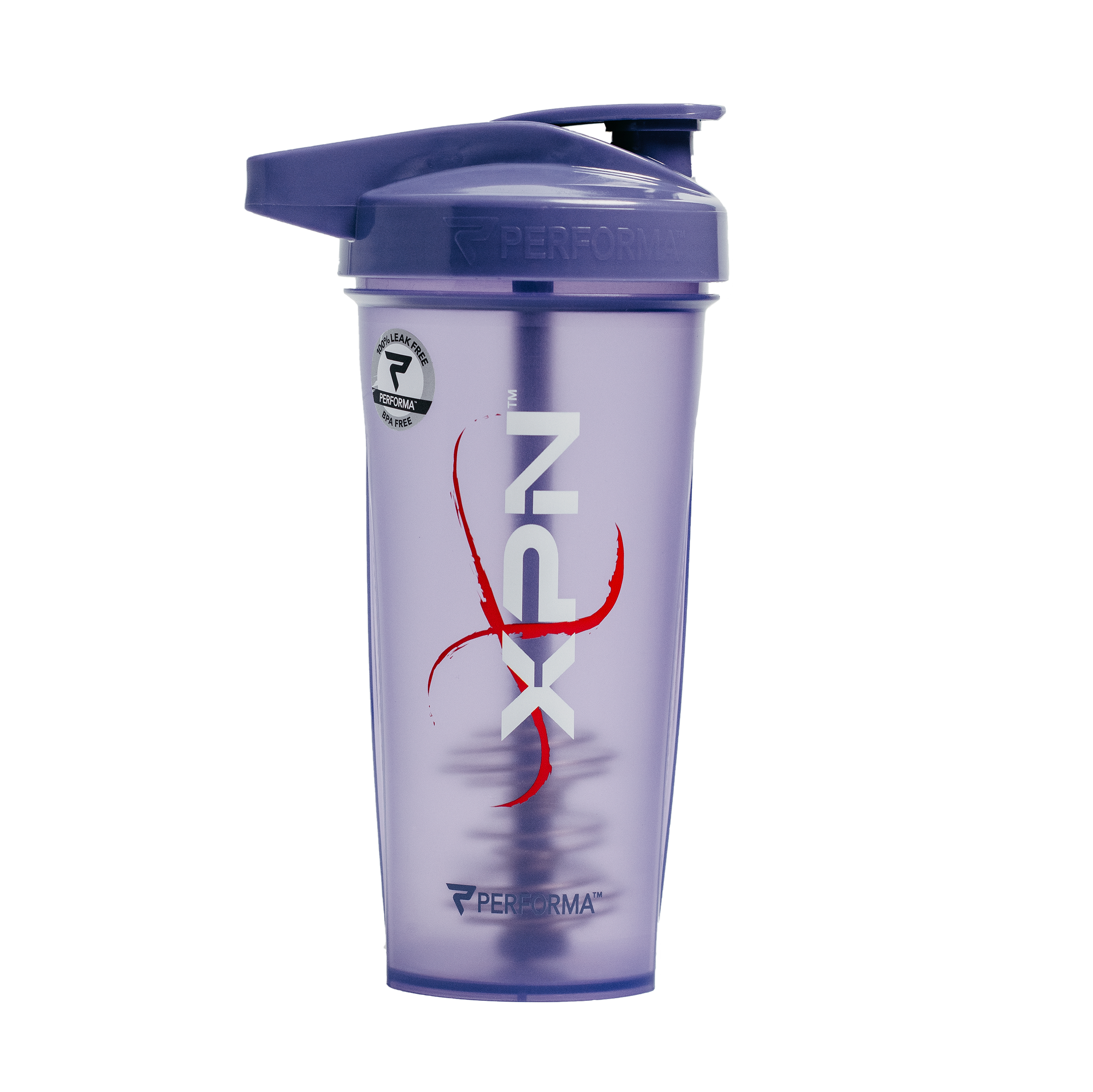 Performa Activ 28 oz. Shaker Cup Gym Bottle - 90's, White